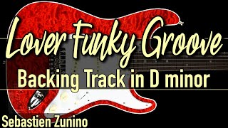 Video thumbnail of "Lover Funky Groove Backing Track in D minor | SZBT 455"