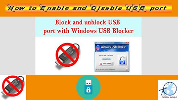 Windows 10 Tutorial | How To Disable USB Drives | Removable Disks
