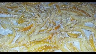 Цукаты Из Апельсиновых Корочек / Portakal Kabuğu Tatlısı / Candied Orange