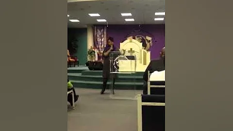 Sherri Lawson speaking at SET THE CAPTIVES FREE CH...