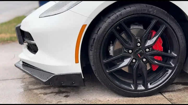 CORVETTE C7 STAGE 2.5 FRONT SPLITTER INSTALL (EOS)