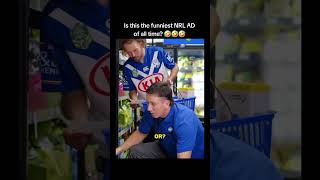 this NRL ad is killing it 🤣🤣 #nrl #rugby #funnyad #Panthers #broncos #storms #rooster's