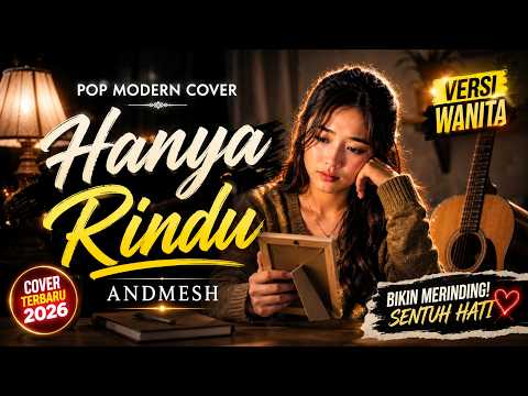 Andmesh - Hanya Rindu  | Versi Wanita Paling Menyentuh Hati & Bikin Kangen Rumah 💔(AI Cover)