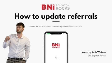 BNI Tips and Tricks | How to update a referral in the BNI app