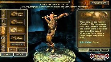Dungeons And Dragons Online Unlimited character creation HD