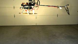 WALKERA V400D02 WITH HURC 2712-17 TAIL BL MOTOR -INDOOR FLIGHT TEST