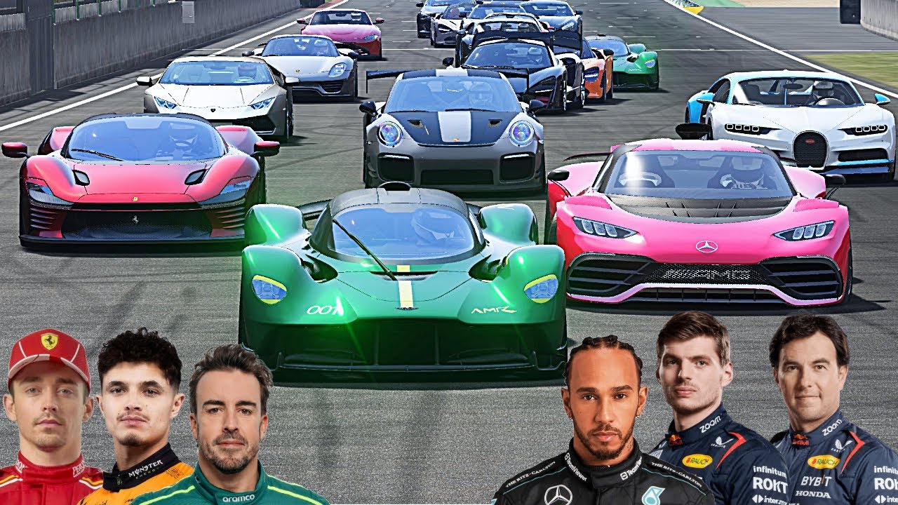 Fastest Driver Every F1 Driver's Fastest ROAD CAR (Race) - YouTube