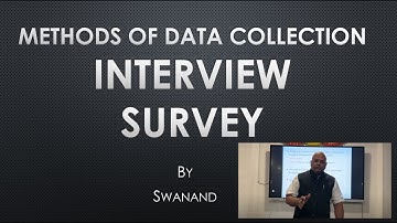 Data Collection Methods- interviews and survey in research