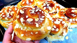 #بريوش اقتصادى بدون عجانةالى عندك بيضة ودقيق حضري هاذ البريوش كيجيو خفاف كالقطن || BRIOCHE