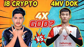 Best 4x Spray Player : i8 Crypto vs 4MV Dok🛑Hacker Spray + Sensitivity ✅PUBG x BGMI