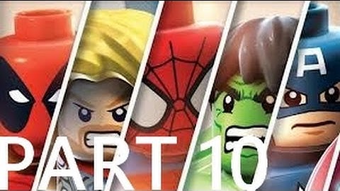 LEGO MARVEL Super Heroes Gameplay Walkthrough Part 10 - HD