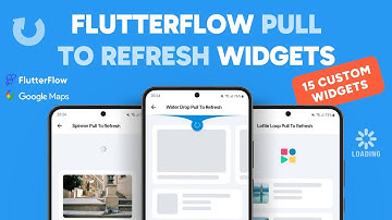 Flutterflow Pull to Refresh Widgets #flutterflow #flutter