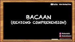 Tips Trik menjawab soal bacaan Bahasa Inggris (READING COMPREHENSION) | PKN STAN, SBMPTN - Durasi: 25.47. 