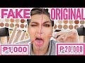 I COMPARED FAKE MAKEUPS SA ORIGINAL VERSIONS NILA! UNEXPECTED ‘TO!