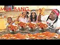 KING CRAB SEA FOOD FAMILY MUKBANG