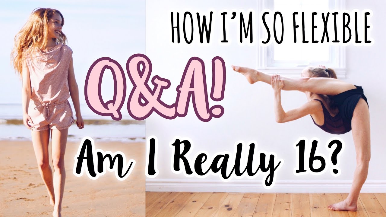 ⁣Q&A - the truth about my flexibility, age, cheer and more!