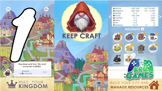 Keep Craft Your Idle Civilization Gameplay Walkthrough #1 (Android, IOS) screenshot 1