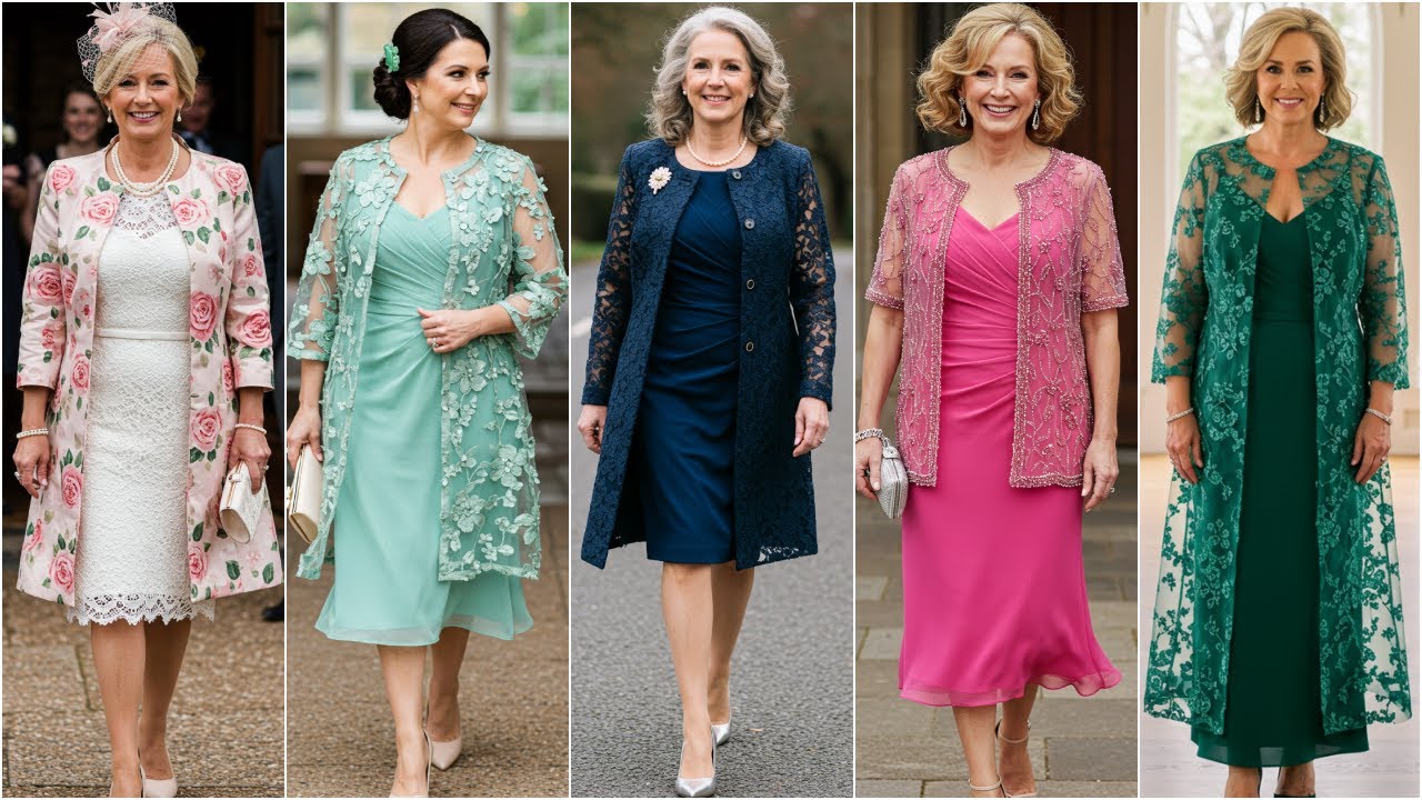 Modern Mother of The Bride Coat Dresses - Wedding Dress Styles for 2025