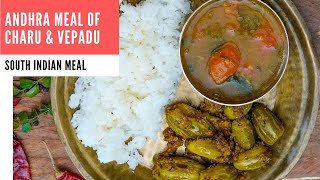 Dondakaya Vepudu & Pepper Rasam - Andhra Meal by Archana's Kitchen