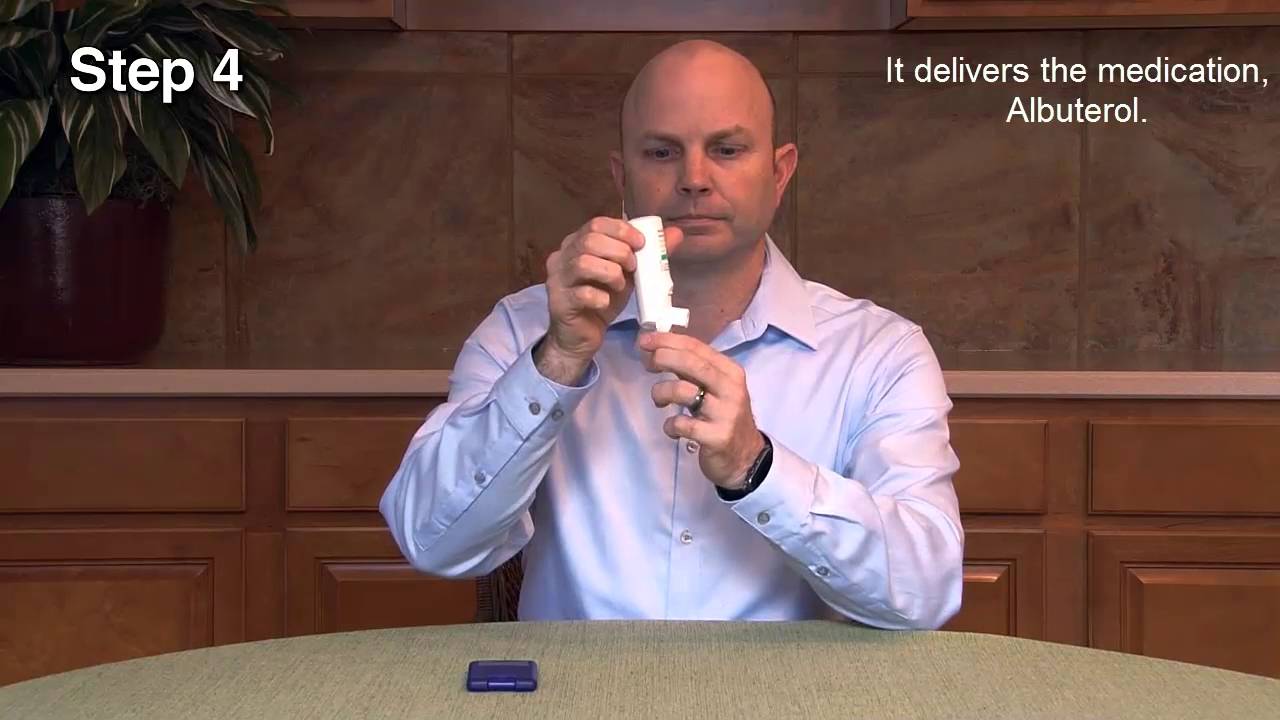 how to use an inhaler proair