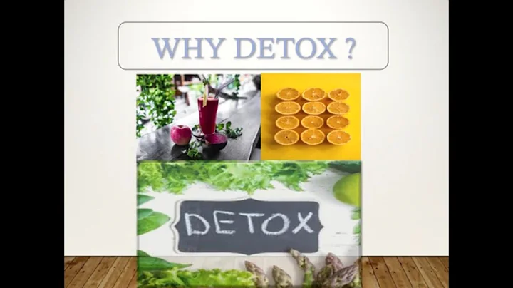 Why Detox? Cynthia Bonas, RN, ND - Join Us For Our...