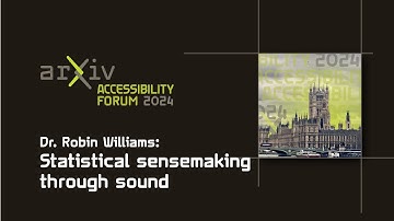 Sonification demo: Statistical sensemaking through sound — arXiv Accessibility Forum 2024