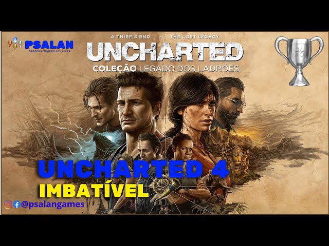 Uncharted Coleção Legado dos Ladrões rodando no PC e no PS