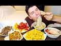Thai Food • Pork, Dumplings, & Noodles • MUKBANG