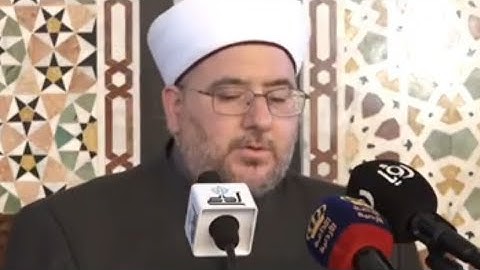 تلاوة الجمعة والاذان للشيخ عبدالله أبو غزاله 10-10-2025