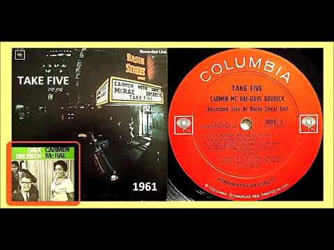 Carmen McRae & Dave Brubeck - Take Five (LIVE 1961) - YouTube
