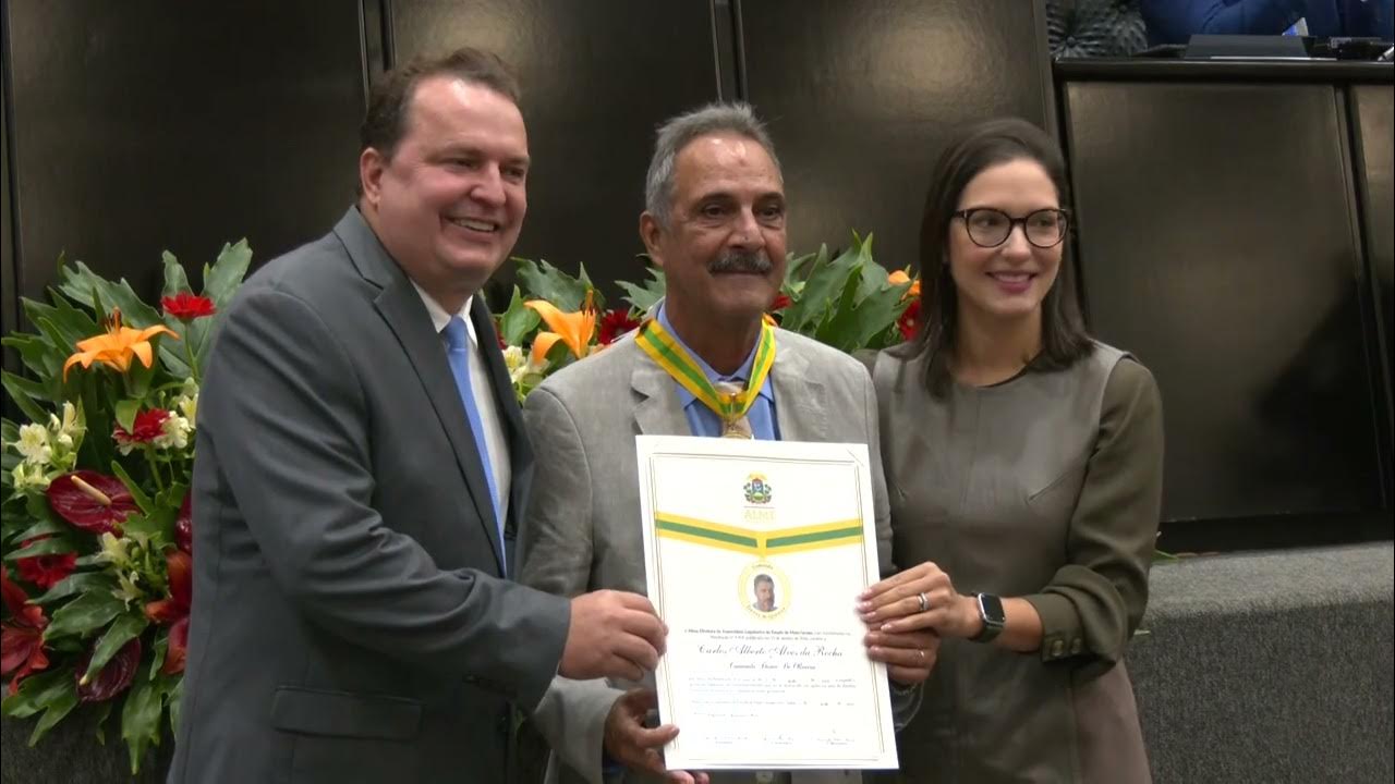 Membros da Justiça Eleitoral recebem a Comenda Dante Martins de Oliveira YouTube