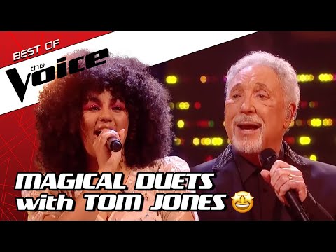 TOP 10 Tom Jones SING ALONGS In The Voice