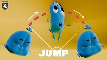 Blender Jump Animation Made SUPER Easy – Even Beginners Can Do It!