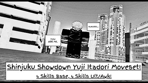 [[SKILL BUILDER JJS]] Jujutsu Shenanigans, Shinjuku Showdown Yuji Itadori Moveset!
