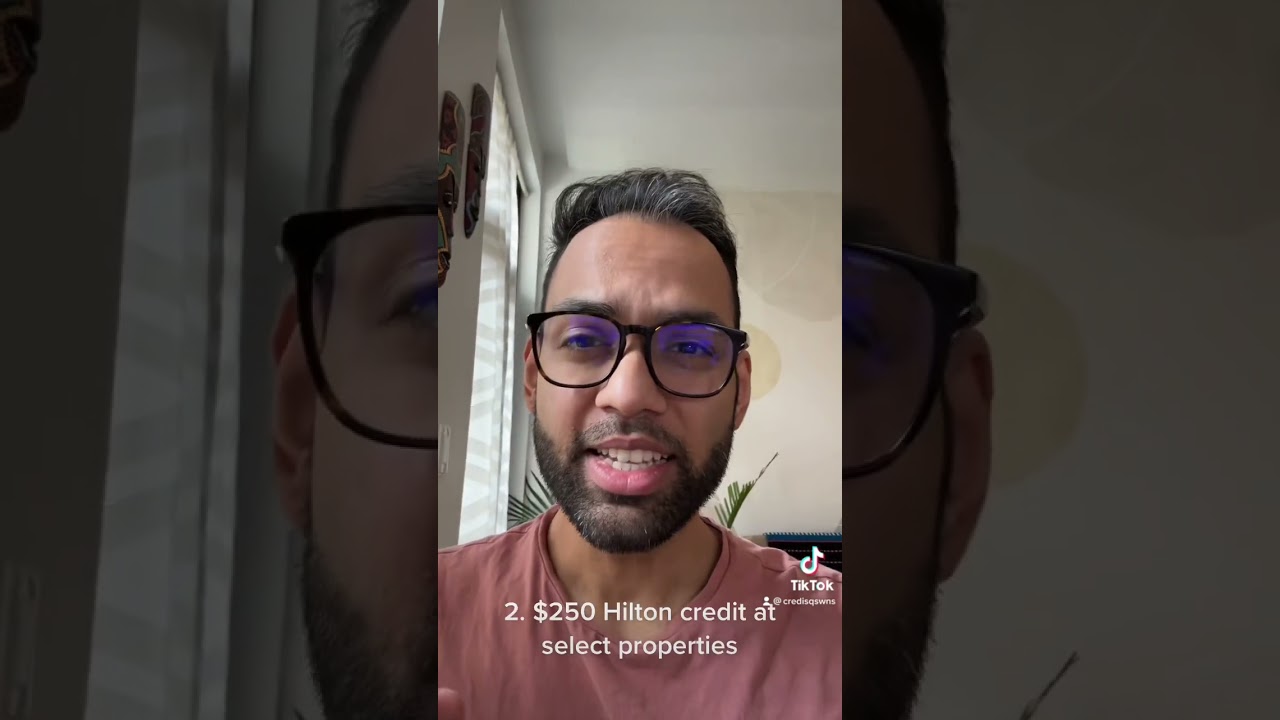 3 benefits on the Hilton Honors Aspire card that helps offset the annual fee! 