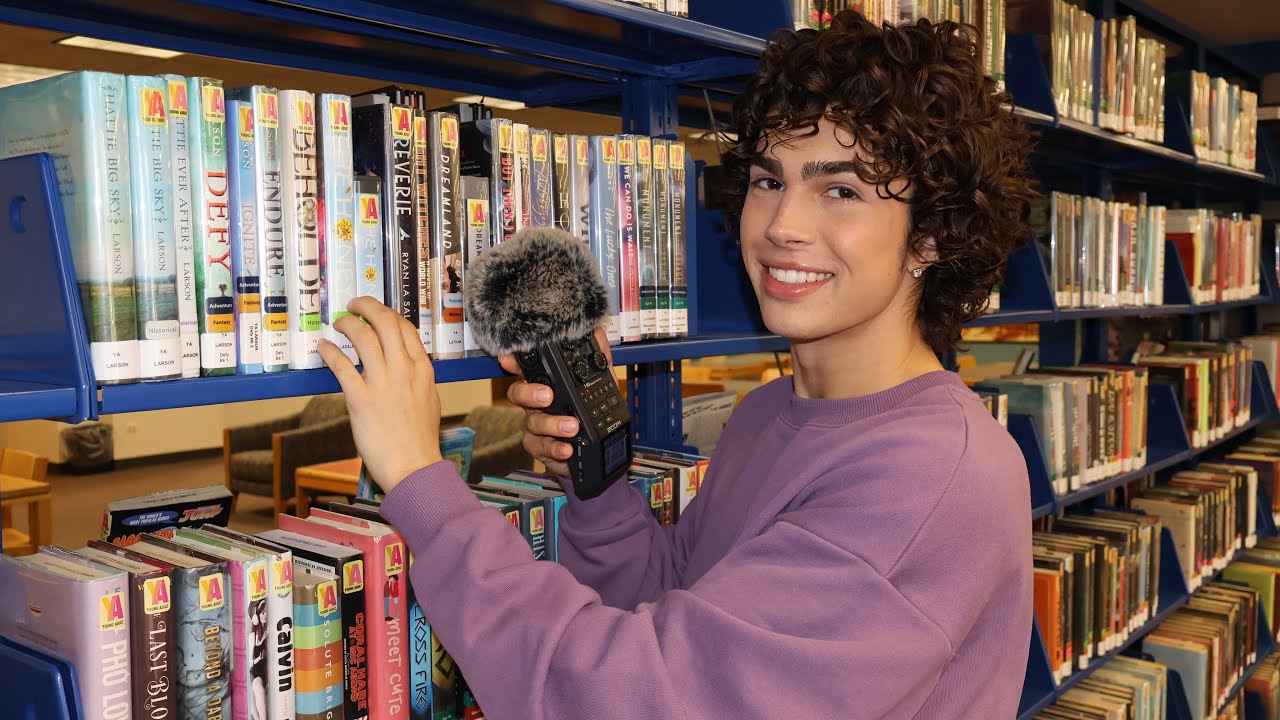 ASMR in The Library 📚