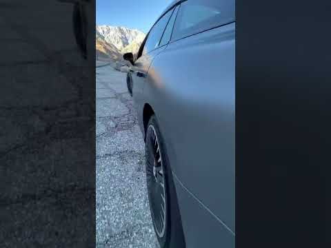 Magic! Do you like this super cool Mercedes AMG EQS all-wheel steering?!😨 #shorts | Jessicarmaniac