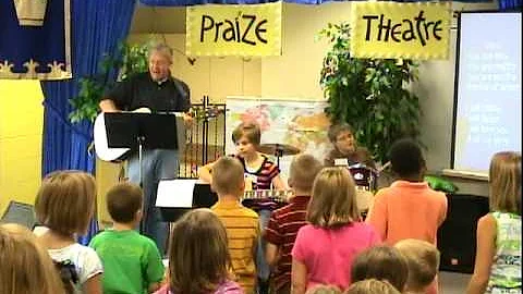 Mason Knaub with Avery Knaub play "John 3:16"