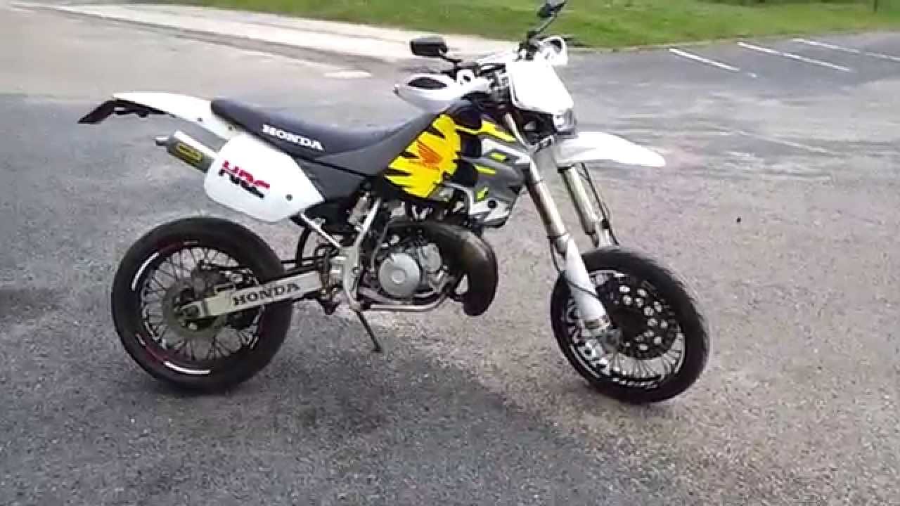 Honda Crm 125 Compteur Koso Youtube