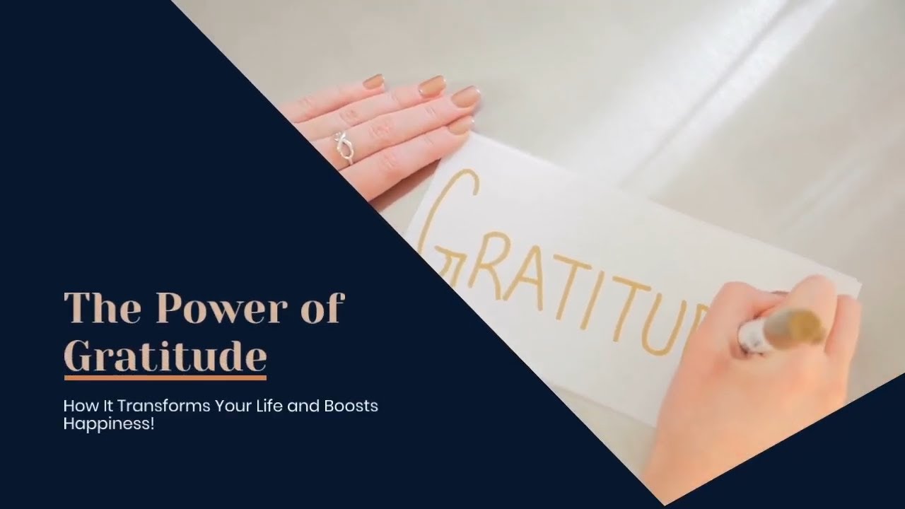 Transform Your Life INSTANTLY! | The Power of Gratitude - YouTube