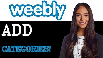 How To Add Categories On Weebly (2025)