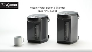 Product Inspirations – Micom Water Boiler & Warmer (CD-WHC40) - Zojirushi  BlogZojirushi Blog