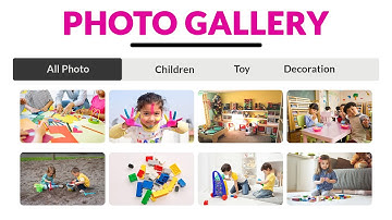 How To Design Photo Gallery Using HTML And CSS | Create Photo Gallery With Pure CSS | Web Designing