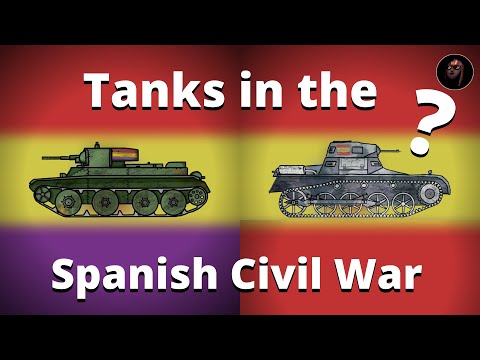 Видео: Испанийн иргэний дайны танкууд. Өнгө, тоонуудын эсрэг тэмцэл