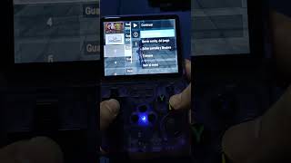 Consola retro R36S variante ejecutando Warriors of the lost empire (PSP) #r36s #clone #psp