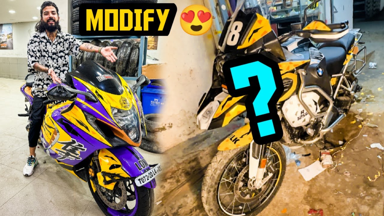 Socha Nahi Tha Apni BMW Aur Hayabusa Aisi Lagegi Modify Hokar 😍