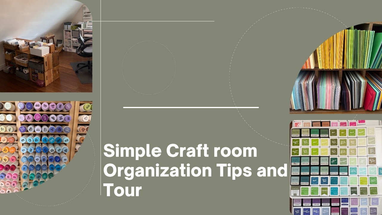 Take a tour of my craft room - YouTube