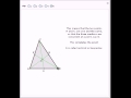 The medians of a triangle are concurrent a visual proof