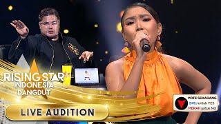 Sarah Membawakan lagu [Bumi Semakin Panas] Valid Lolos|Live Audition | Rising Star Indonesia Dangdut