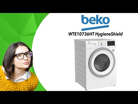 Pralka Beko WTE10736HT HygieneShield | Wideoprezentacja